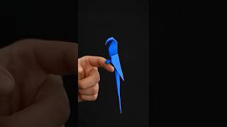 Origami de Arara Azul