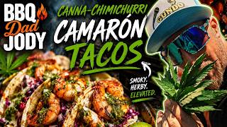 Canna Chimichurri Camarón Tacos