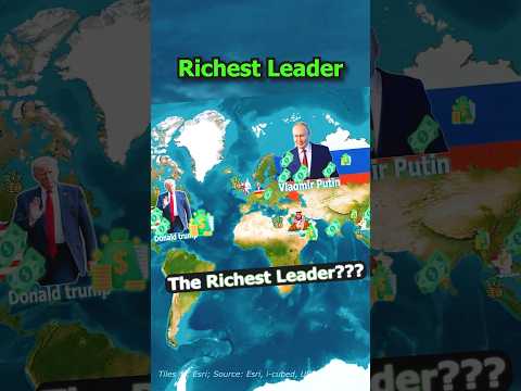 Who has the richest Leader???🇷🇺🤔