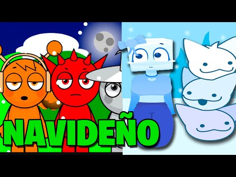 LOS MEJORES MODS NAVIDEÑOS de Sprunki Incredibox