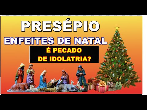 Vc pode ser um IDÓLATRA! O PAGANISMO por trás dos enfeites de NATAL  É pecado o presépio?