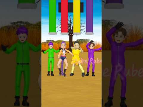 Choose Right Color SAKURA SquidGame #sakuraschoolsimulator #shorts #sakura #ytshorts