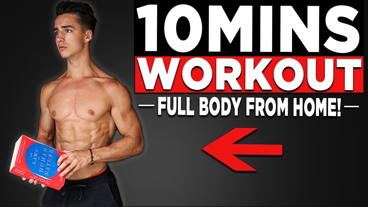 10 min bodyweight workout (full body home workout) - Fraser Wilson