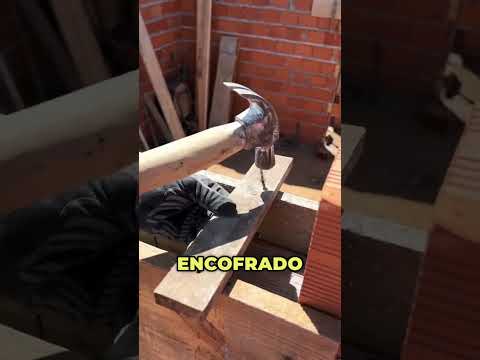 Cómo hacer la viga de tu puerta de manera fácil y sencilla #construcción #albañilería #hormigón #los