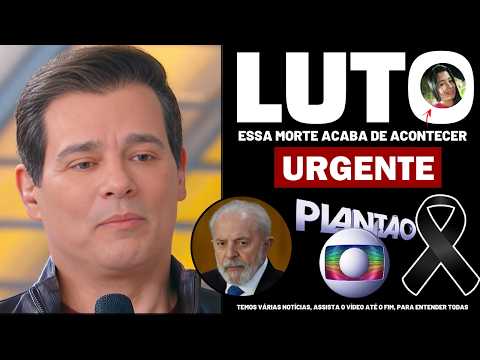 👉 LUTO: MORREU ENQUANTO VOLTAVA DO TRABALHO │ Celso Portiolli, chora muito.. │ Lula, chega notícia..