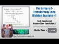 Z-Transform Concepts and Techniques