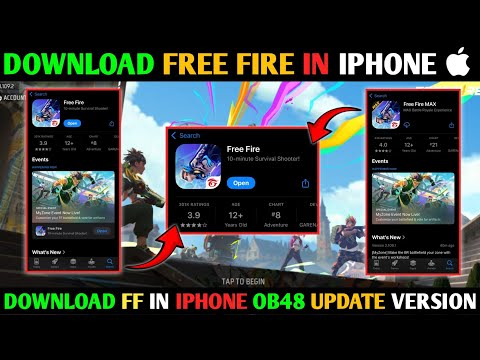 How To Download Free Fire In iPhone | iPhone Mein Free Fire Kaise Download Kare | Ob48 Update FF Max