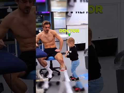 Foden and his son فودن وابنه