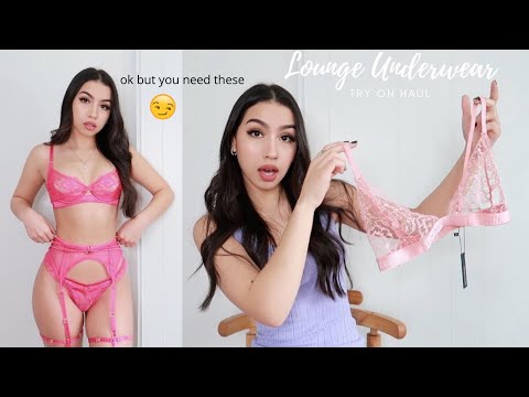 Valentines Day Try on Haul | Lounge