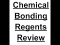 Chemical Bonding Regents Questions Review