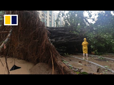 Dozens injured as Super Typhoon Ragasa hits Hong Kong