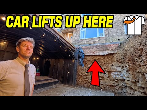 Digging A SECRET GARAGE Part 4 Digging Done!