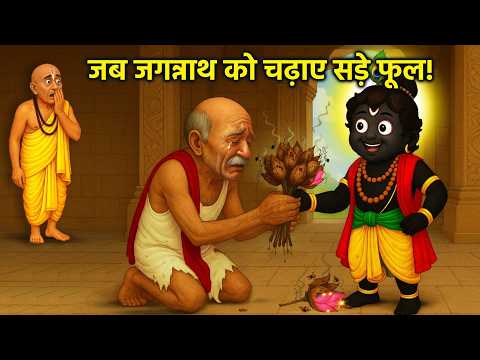 सड़े हुए फूलों का रहस्य, जिसके लिए जगन्नाथ प्रलय लाने को तैयार थे! | पद्म बेश की लीला | Hindu Stories