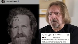 Geezer Butler Pays Emotional Tribute to Brent Hinds Ex-Mastodon Member: "We Will Miss You Brent"