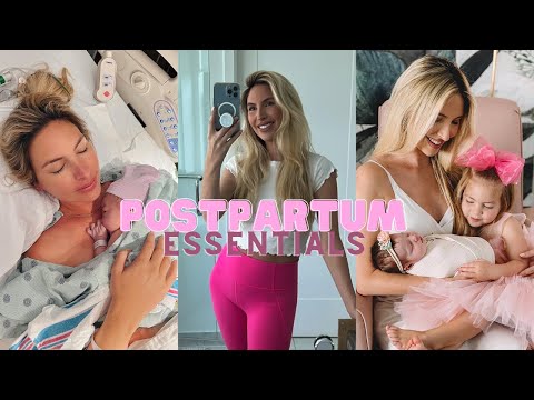 My Postpartum Care Essentials: Recovering after having a baby!