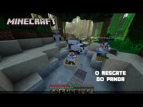 ENCONTRAMOS UM PANDA RARO - AO VIVO MINECRAFT [LIVE VERTICAL] #shorts