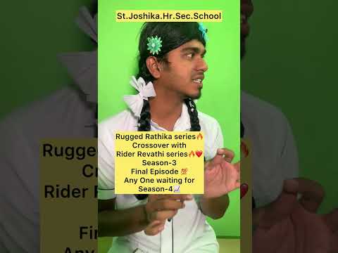 Rugged Rathika Series Crossover🔥with Rider Revathi series😂 Season-3 Final Episode❤️ #yukesh