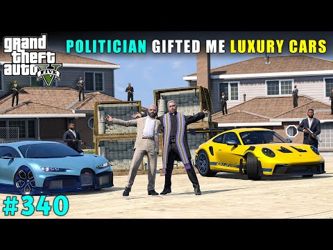 MICHAEL GOT MOST EXPENSIVE GIFTS FROM POLITICIAN | GTA 5 GAMEPLAY #340 | GTA V