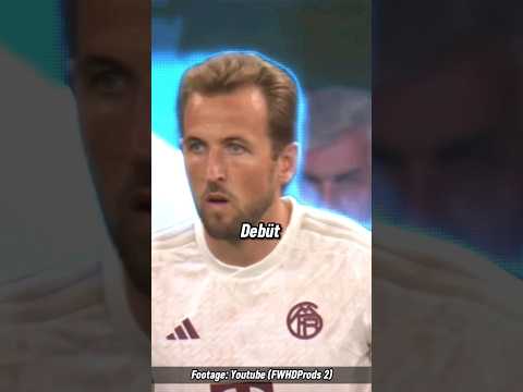 Versteckte Botschaft von Harry Kane beim Debüt 🤫🧐 | Bennet Maningold #Shorts