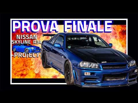 SKYLINE R34 900 HP RB28 PURE SOUND! FLAME,BANG,LAUNCH,BURNOUT🔥