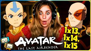 AVATAR: THE LAST AIRBENDER (2005) Season 1 Episodes 1x13, 1x14, 1x15 Reaction! | First Time Watch!