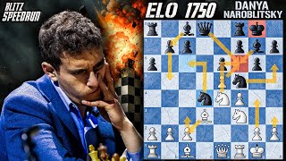 Punishing Strategic Blunders & Winning | Austrian Attack, Hippo | GM Naroditsky's DYI Chess Speedrun