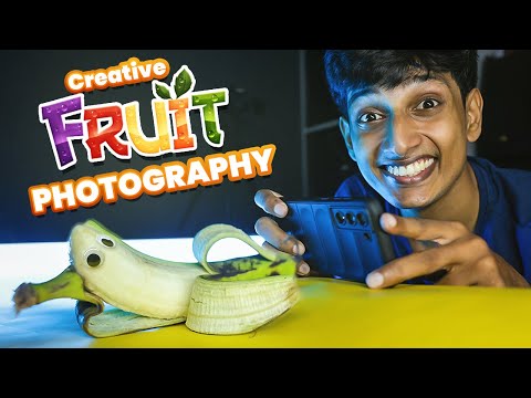 പഴങ്ങൾവെച്ച് പടം പിടുത്തം | Fruit photography ideas 🍎🍌🍊