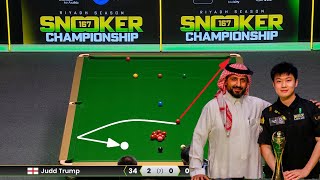 Zhao Xintong's Best Shots at Riyadh Season Snooker Championship!