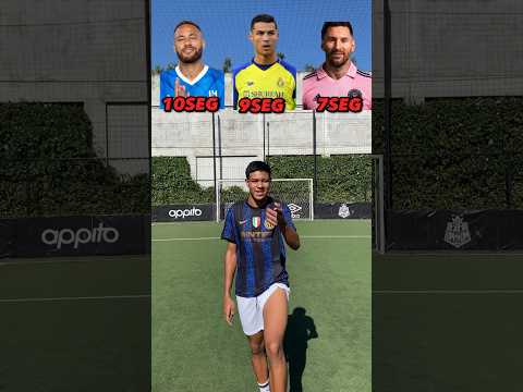 O jogador que escolher é os segundos pro gol
