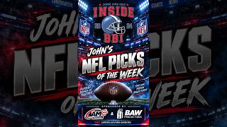 NFL Week 1 Picks 🔥 John’s 5 LOCKS + Every Sunday & Monday Winner! #NFL #NFLPicks #Shorts