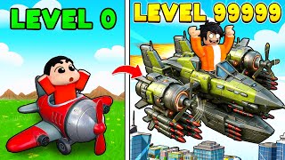I build a FIGHTER JET in Roblox Build a Plane