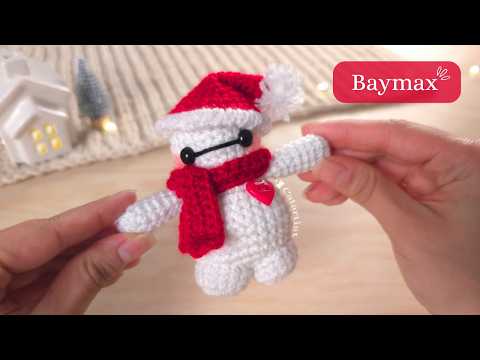 ✅ Baymax Amigurumi - Crochet Tutorial paso a paso PRINCIPIANTES ⭐️