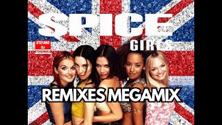 SPICE GIRLS REMIXES MEGAMIX BY STEFANO DJ STONEANGELS #spicegirl #megamix  #mix #remix #rework #90s