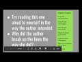 Exploring Line Breaks in Poetry