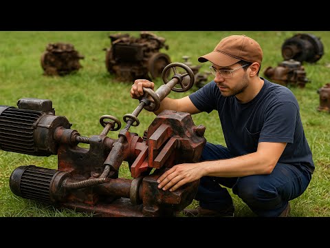 Restoring the Classic Clamp Drill – Reviving a Mechanical Machine From Rust to Super