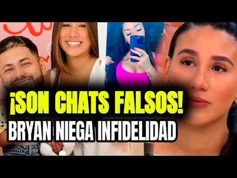 Samahara Lobatón: Bryan torres niega infidelidad y revela que chats son falsos