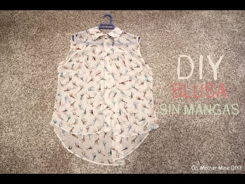 DIY Cómo hacer una blusa básica (patrones de camisa gratis)