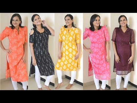 NEW Trendy Meesho 2025 Kurtas | EVERYTHING BELOW 500 RS | Kurta Haul & Try On