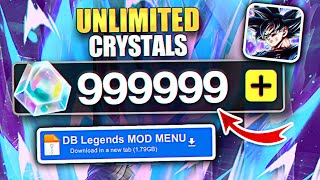 🔴 NEW DB Legends MOD/HACK - How I Got UNLIMITED CRYSTALS in Dragon Ball Legends 2025 (Android/iOS)