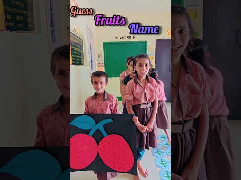 Guess fruits name #activity #youtubeshorts #school #viralvideo