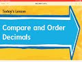 Comparing and Ordering Decimals Challenge