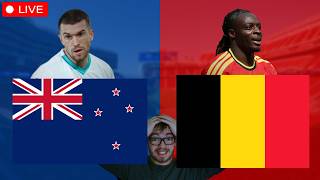 Neuseeland - Belgien / Weltmeisterschaft 2026 Watchalong LIVE