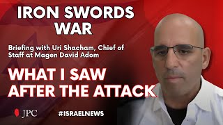 Briefing Jerusalem Terror Attack with Uri Shacham, Chief of Staff at Magen David Adom