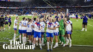 'We're English and you can't write us off': Lionesses celebrate Euro 2025 win