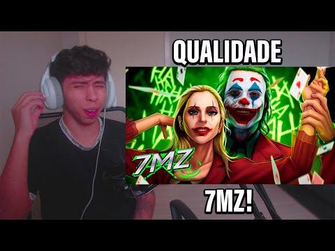 REACT 7 Minutoz - CORINGA E ARLEQUINA ft. Amanda Areia e Anny