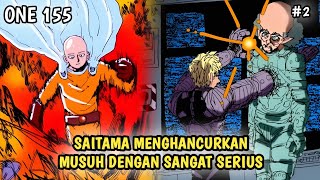 SANGAT MARAH! SAITAMA MENGHANCURKAN MUSUH DENGAN TEKNIK SERIUSNYA | WC OPM 155 PART 2