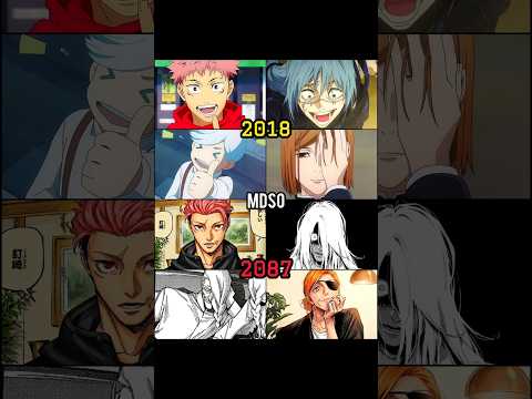 Yuji and Mahito a special case in terms of age #yuji #mahito #nobara #jjkmodulo #jujutsukaisen