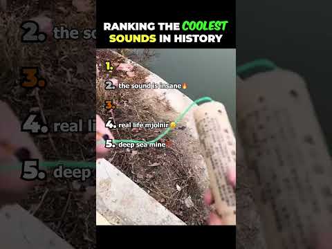 COOLEST Sounds Of All Time 😳
