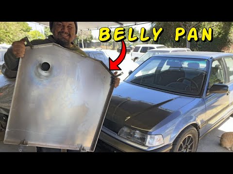 11.50 Index Racing : Building A Custom Belly Pan For My K20 AWD EF Sedan