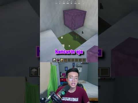 Cara Membuat Ruang Rahasia Yang Gampang Minecraft #shorts